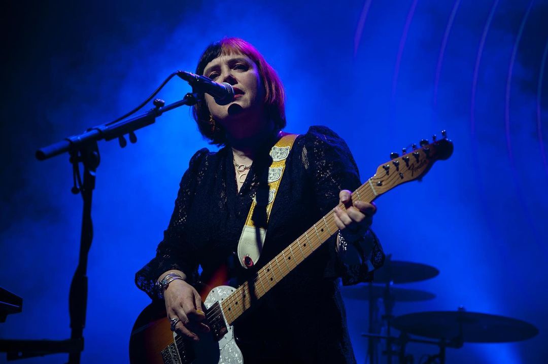 Lead singer of Slowdive Rachel Goswell